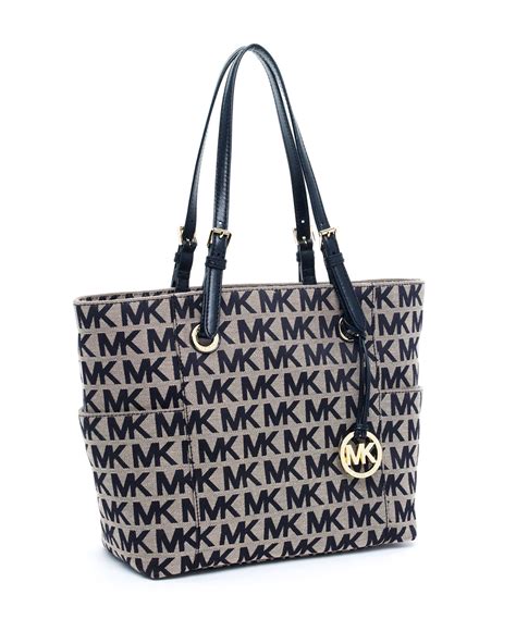 michael kors black and grey large tote|Michael Kors handbags black tote.